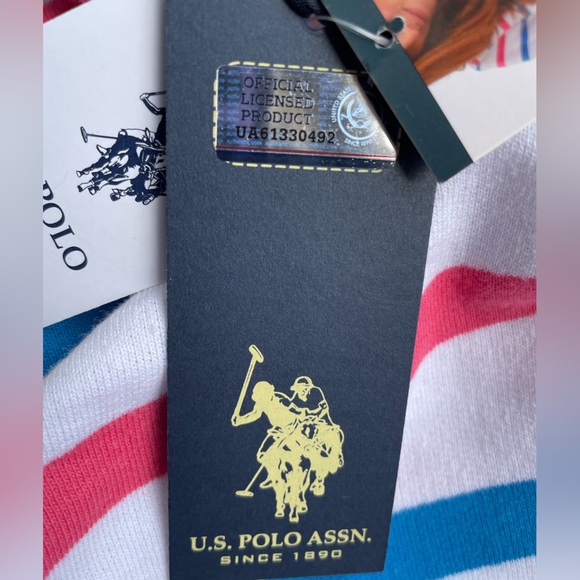 NWT U.S. Polo Assn Striped hoody Size small - Picture 11 of 13